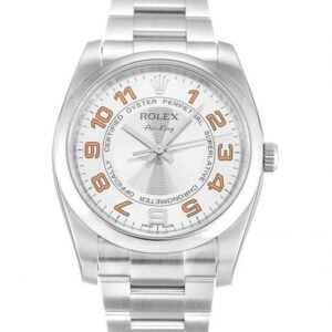 Rolex Air-King Silver Arabic 114200