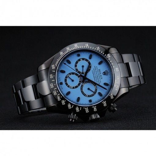 Rolex Cosmograph Daytona Blue And Black Dial Black Stainless Steel Case And Bracelet 1454250 - Image 4