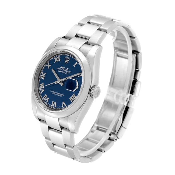 Rolex Datejust 116200BLRO 36MM Blue Dial Silver-tone Case - Image 3