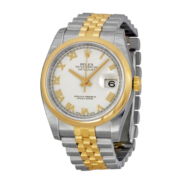 Rolex Datejust 116203-0144 36MM White Dial Silver-tone Case - Image 2