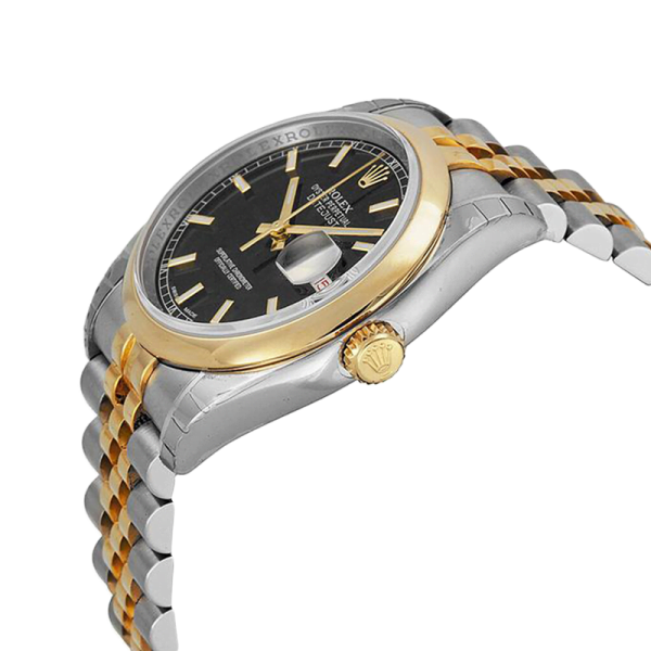 Rolex Datejust 116203BKSJ 36MM Black Dial Silver-tone Case - Image 3