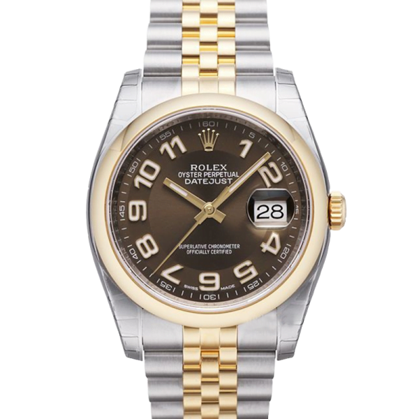 Rolex Datejust 116203BRAJ 36MM Brown Dial Silver-tone Case - Image 2
