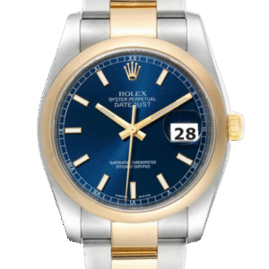 Rolex Datejust 116203SDO 36MM Blue Dial Silver-tone Case