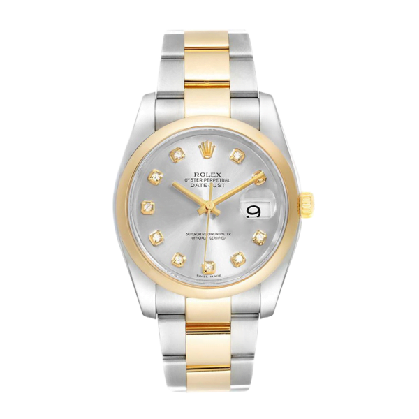 Rolex Datejust 116203SDO 36MM Silver Dial Silver-tone Case - Image 2