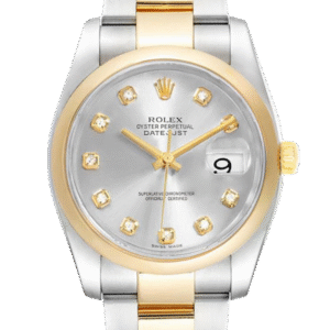 Rolex Datejust 116203SDO 36MM Silver Dial Silver-tone Case