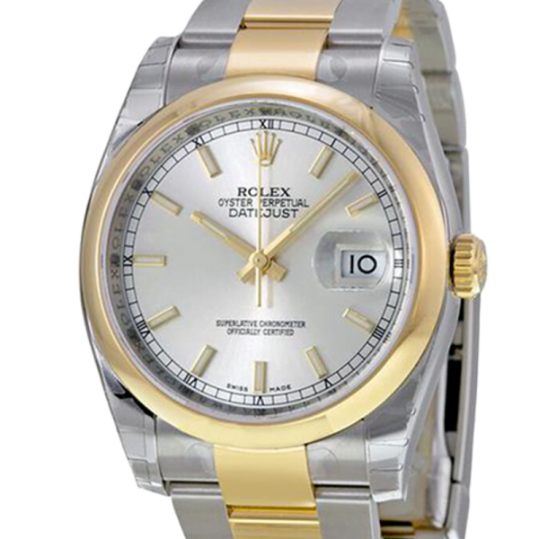 Rolex Datejust 116203SSO 36MM Silver Dial Silver-tone Case