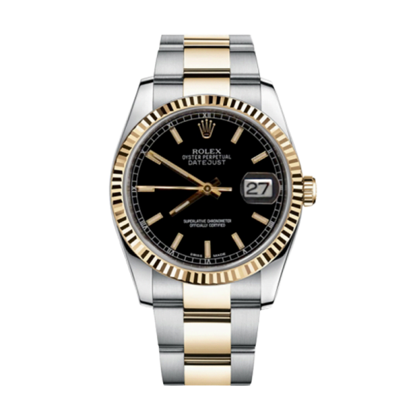 Rolex Datejust 116233BKSO 36MM Black Dial Silver-tone Case - Image 2