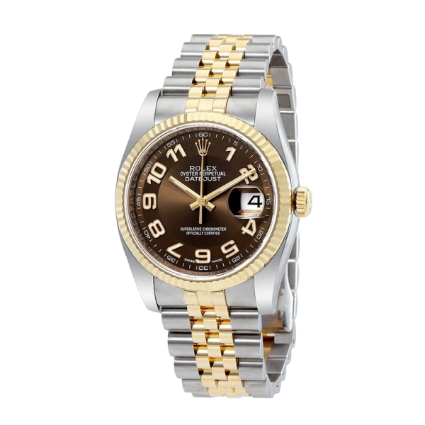 Rolex Datejust 116233BRAJ 36MM Brown Dial Silver-tone Case - Image 2