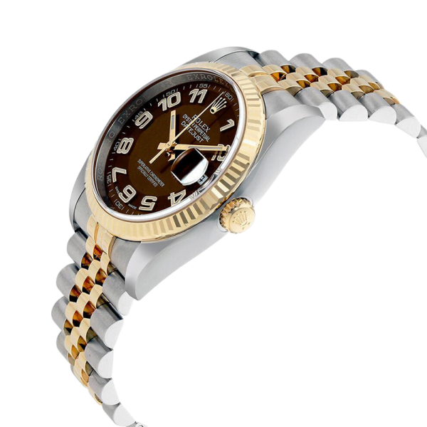 Rolex Datejust 116233BRAJ 36MM Brown Dial Silver-tone Case - Image 3