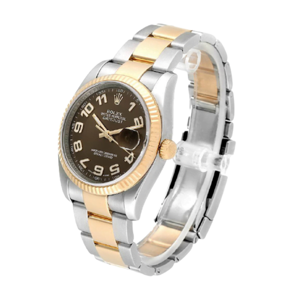 Rolex Datejust 116233BRAO 36MM Brown Dial Silver-tone Case - Image 3