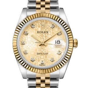 Rolex Datejust 116233CJDJ 36MM Black Dial Silver-tone Case