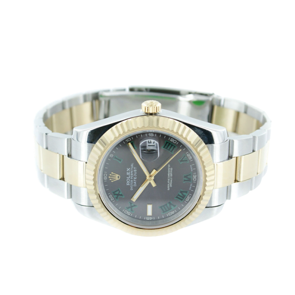 Rolex Datejust 116233GYRO 36MM Wimbledon Dial Silver-tone Case - Image 3