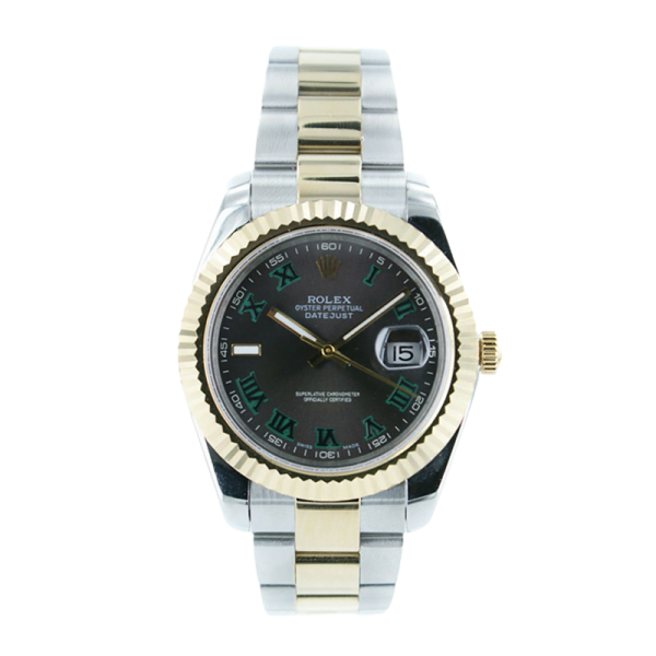 Rolex Datejust 116233GYRO 36MM Wimbledon Dial Silver-tone Case - Image 2