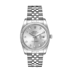 Rolex Datejust 116234-SDJ 36MM Silver Dial Silver-tone Case
