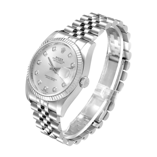 Rolex Datejust 116234-SDJ 36MM Silver Dial Silver-tone Case - Image 3