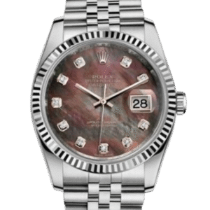 Rolex Datejust 116234BKMDJ 36MM Mother of Pearl Dial Silver-tone Case
