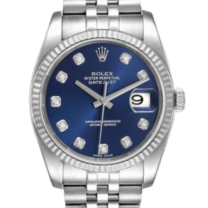 Rolex Datejust 116234BLDJ 36MM Blue Dial Silver-tone Case