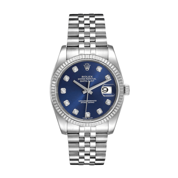 Rolex Datejust 116234BLDJ 36MM Blue Dial Silver-tone Case - Image 2