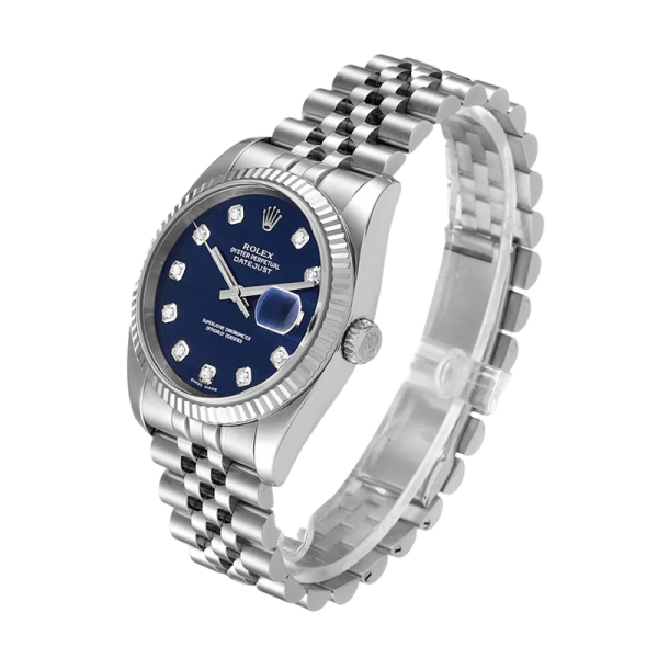 Rolex Datejust 116234BLDJ 36MM Blue Dial Silver-tone Case - Image 3