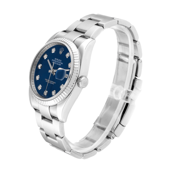 Rolex Datejust 116234BLDO 36MM Blue Dial Silver-tone Case - Image 3