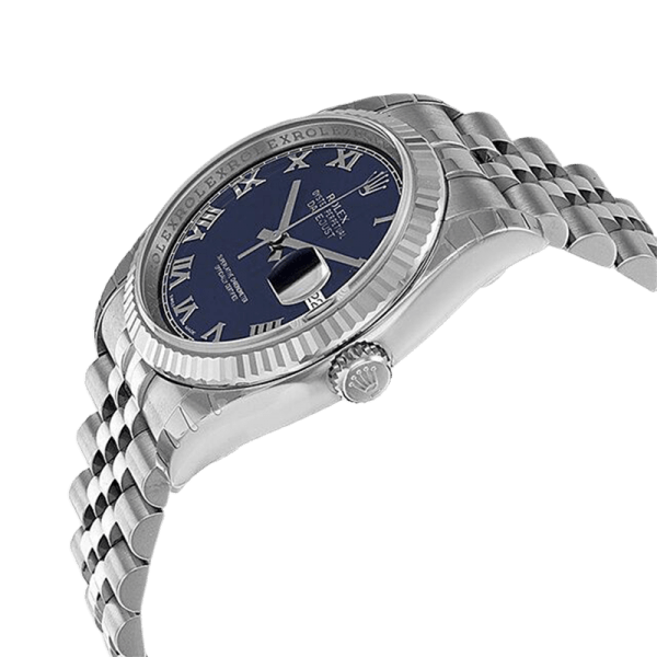 Rolex Datejust 116234BLRJ 36MM Blue Dial Silver-tone Case - Image 3
