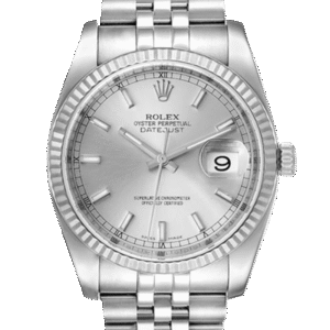Rolex Datejust 116234SSJ 36MM Silver Dial Silver-tone Case