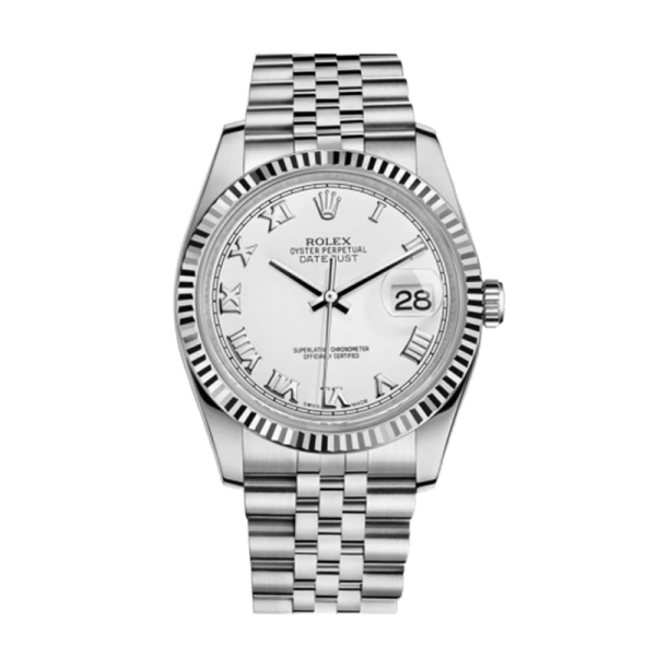 Rolex Datejust 116234WRJ 36MM White Dial Silver-tone Case - Image 2