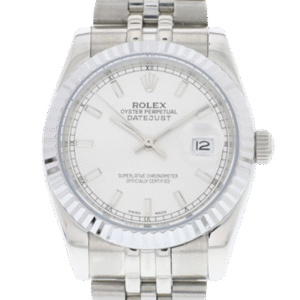 Rolex Datejust 116234WSJ 41MM White Dial Silver-tone Case
