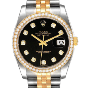 Rolex Datejust 116243BKDJ 36MM Black Dial Silver-tone Case