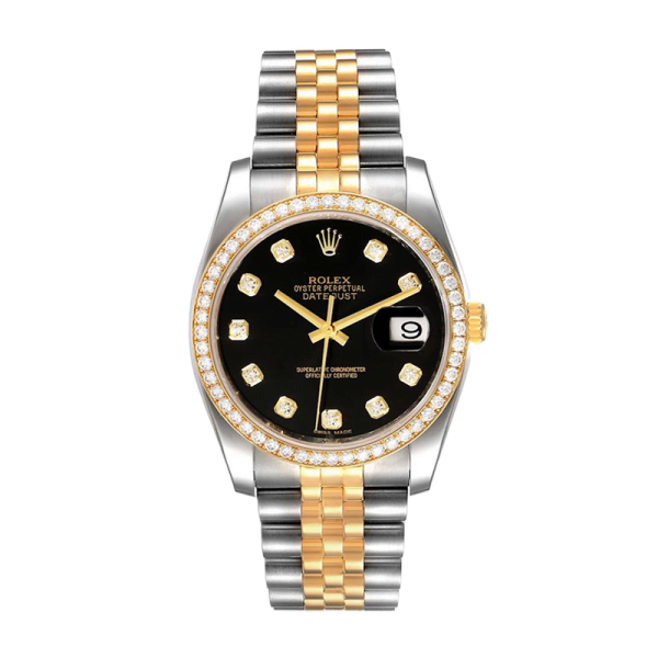 Rolex Datejust 116243BKDJ 36MM Black Dial Silver-tone Case - Image 2