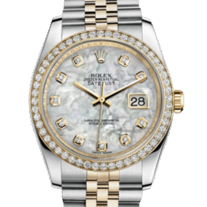 Rolex Datejust 116243MDJ 36MM Mother of Pearl Silver-tone Case