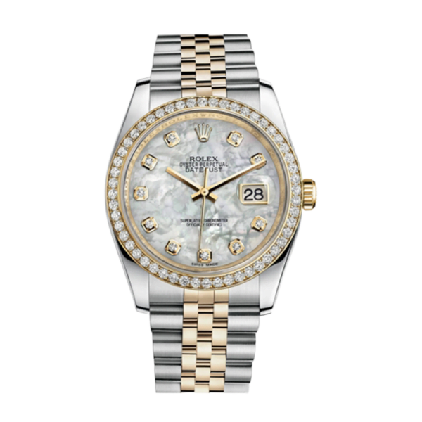 Rolex Datejust 116243MDJ 36MM Mother of Pearl Silver-tone Case - Image 2
