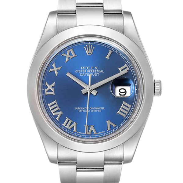 Rolex Datejust 116300-72210 41MM Blue Dial Silver-tone Case