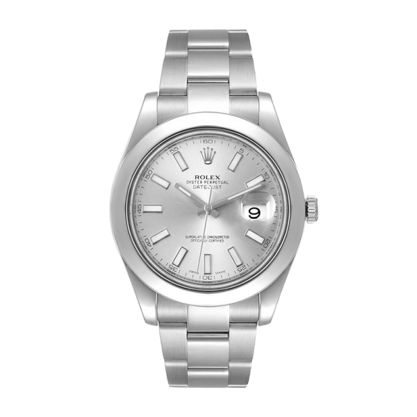 Rolex Datejust 116300SSO 41MM Silver Dial Silver-tone Case - Image 2