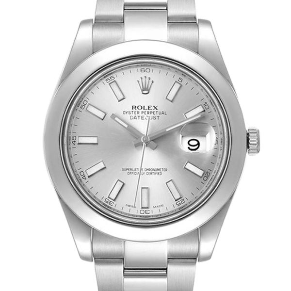 Rolex Datejust 116300SSO 41MM Silver Dial Silver-tone Case