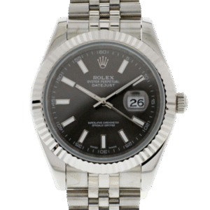 Rolex Datejust 116334BKSJ 41MM Black Dial Silver-tone Case