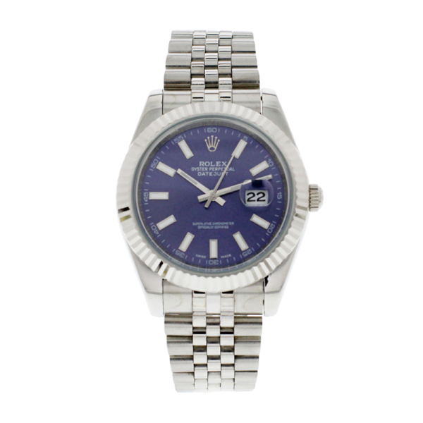 Rolex Datejust 116334BLSJ 41MM Blue Dial Silver-tone Case - Image 2