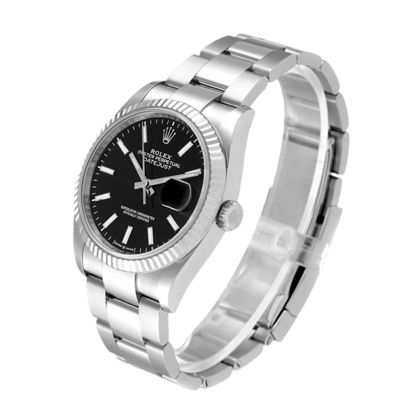 Rolex Datejust 126234BKSO 36MM Black Dial Silver-tone Case - Image 3