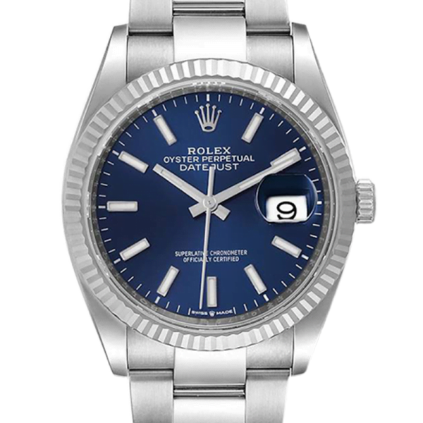 Rolex Datejust 126234BLSO 36MM Blue Dial Silver-tone Case