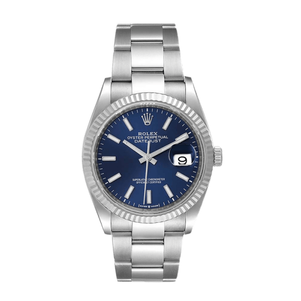 Rolex Datejust 126234BLSO 36MM Blue Dial Silver-tone Case - Image 2