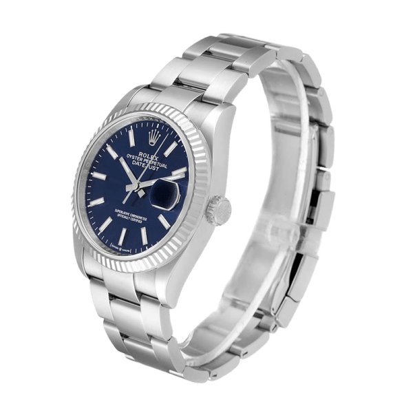 Rolex Datejust 126234BLSO 36MM Blue Dial Silver-tone Case - Image 3