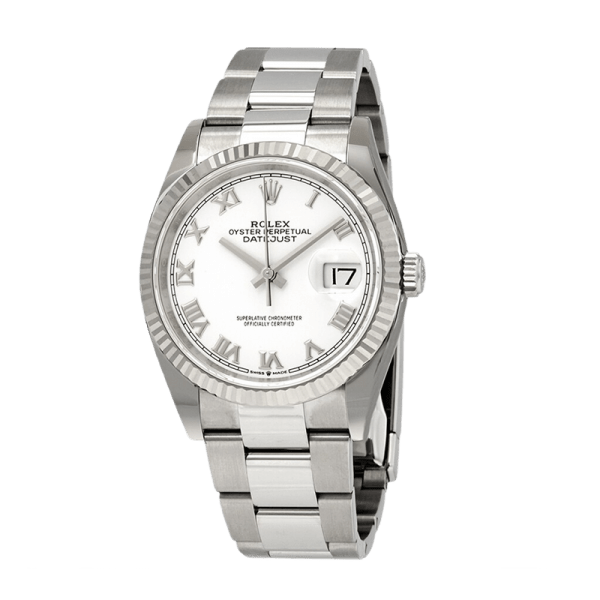 Rolex Datejust 126234WRO 36MM White Dial Silver-tone Case - Image 2