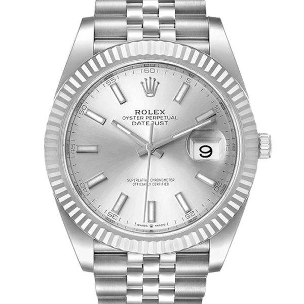Rolex Datejust 126334SSJ 41MM Silver Dial Silver-tone Case