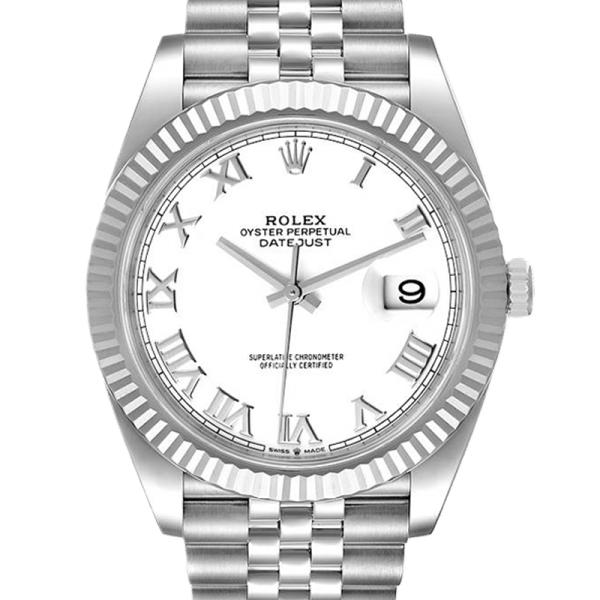 Rolex Datejust 126334WRJ 41MM White Dial Silver-tone Case