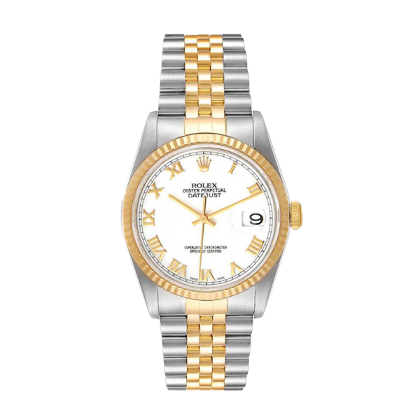 Rolex Datejust 16233WRJ 36MM Black Dial Silver-tone Case - Image 2