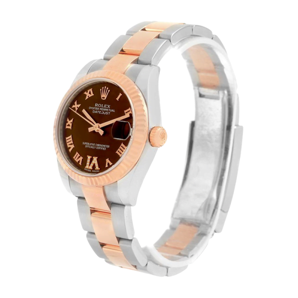 Rolex Datejust 178271 31MM Chocolate Dial Rose Gold-tone Case - Image 3