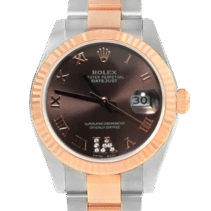 Rolex Datejust 178271 31MM Chocolate Dial Rose Gold-tone Case