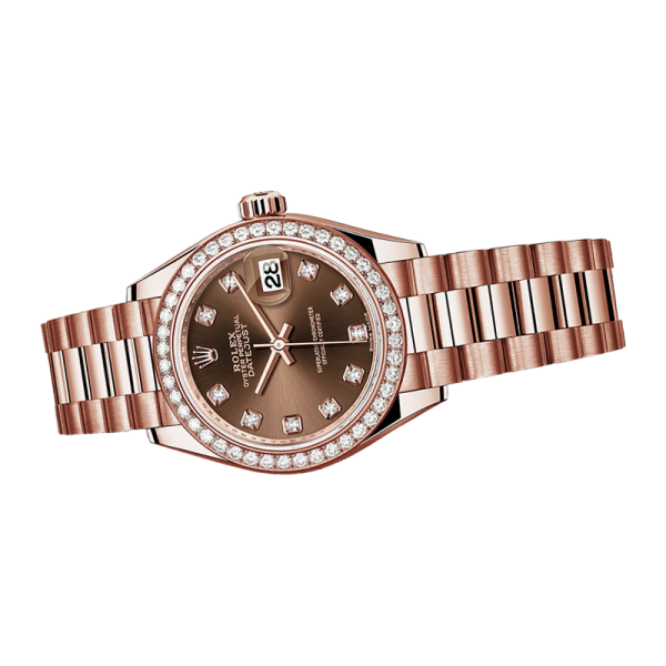 Rolex Datejust 279135rbr-0017 28MM Brown Dial Rose Gold-tone Case - Image 3