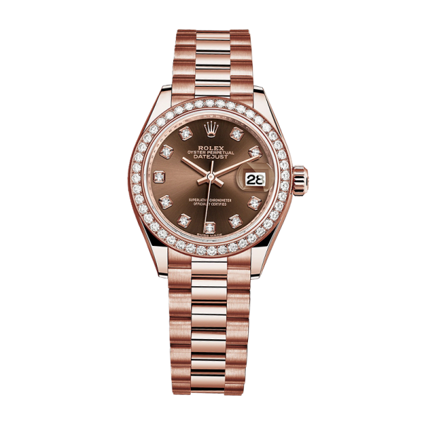 Rolex Datejust 279135rbr-0017 28MM Brown Dial Rose Gold-tone Case - Image 2
