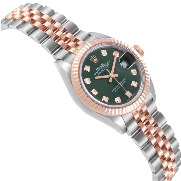 Rolex Datejust 279171 28MM Green Dial Silver-tone Case - Image 3